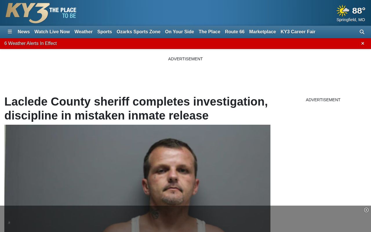Historical Laclede County 24 hour release identity-check report