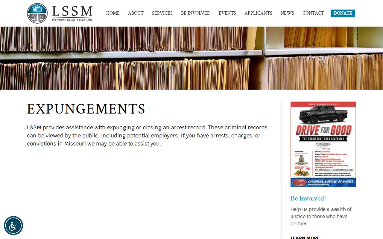 Expungement assistance for Laclede County release mugshot records