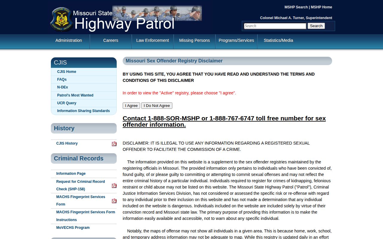 Missouri registry limits for Laclede County released inmate mugshots